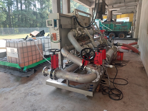Pfix Anlage im Probebetrieb Durham