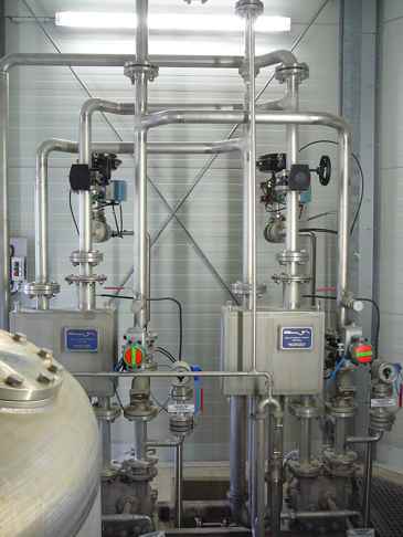 Faulschlamm-Vakuumentgasungsanlage Wiesbaden-Biebrich